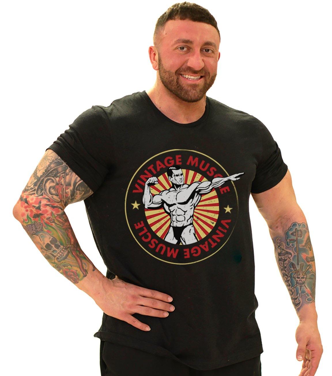 The Classic Archer - Black - Vintage Muscle