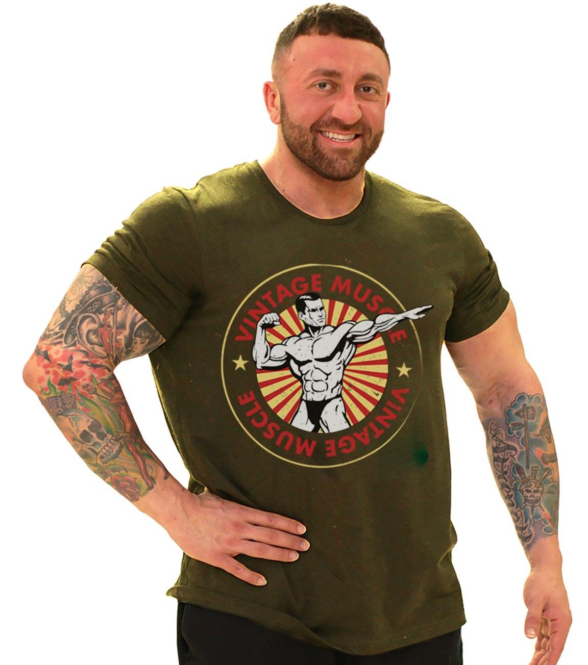 The Classic Archer - Military Green - Vintage Muscle